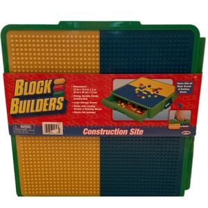 2017 block builders contruction site carrying case works with leading‎ brands